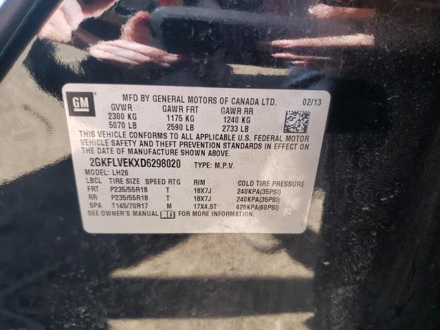 2GKFLVEKXD6298020 GMC Terrain Slt