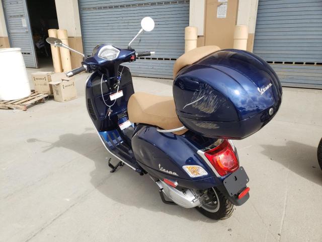 2020 VESPA SCOOTER ZAPMA39M0L5100594