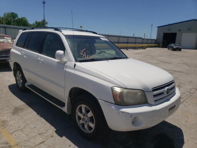 Salvage cars for sale from Copart Rogersville, MO: 2005 Toyota Highlander