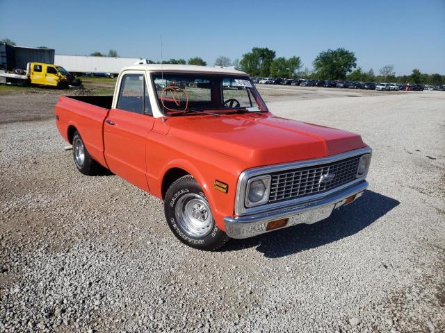 Salvage cars for sale at Cicero, IN auction: 1972 Chevrolet C10