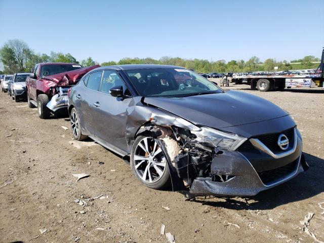 Salvage cars for sale from Copart Lansing, MI: 2018 Nissan Maxima 3.5