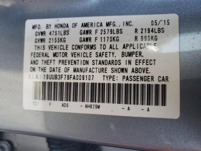 2015 ACURA TLX ADVANC 19UUB3F79FA009107