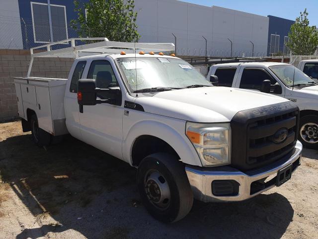 Salvage cars for sale from Copart Rancho Cucamonga, CA: 2011 Ford F350 Super