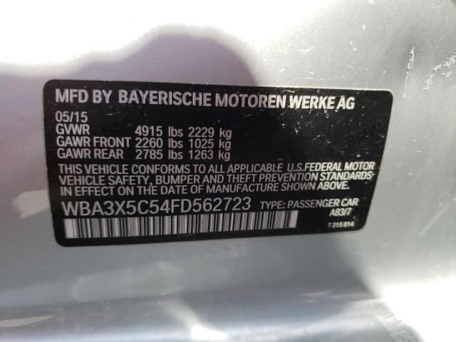 2015 BMW 328 XIGT WBA3X5C54FD562723