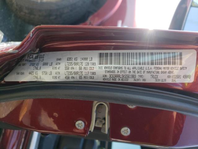 2019 RAM 3500 LIMIT 3C63RRRL5KG561983