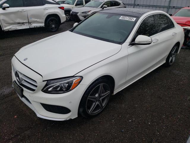 2015 MERCEDES-BENZ C 400 4MAT 55SWF6GB5FU012995