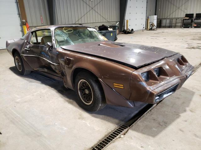 Salvage cars for sale at West Mifflin, PA auction: 1981 Pontiac Firebird T