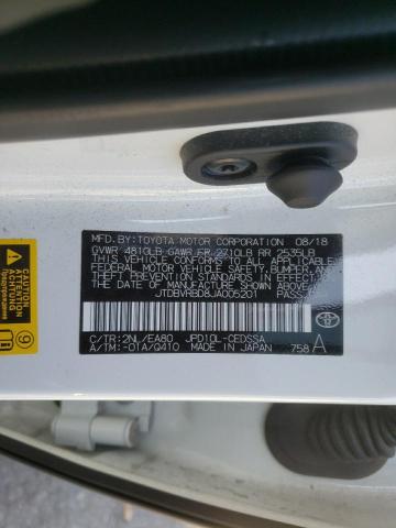2018 TOYOTA MIRAI JTDBVRBD8JA005201
