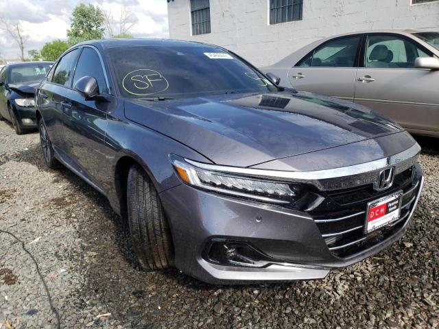 Salvage cars for sale from Copart Hillsborough, NJ: 2022 Honda Accord EXL