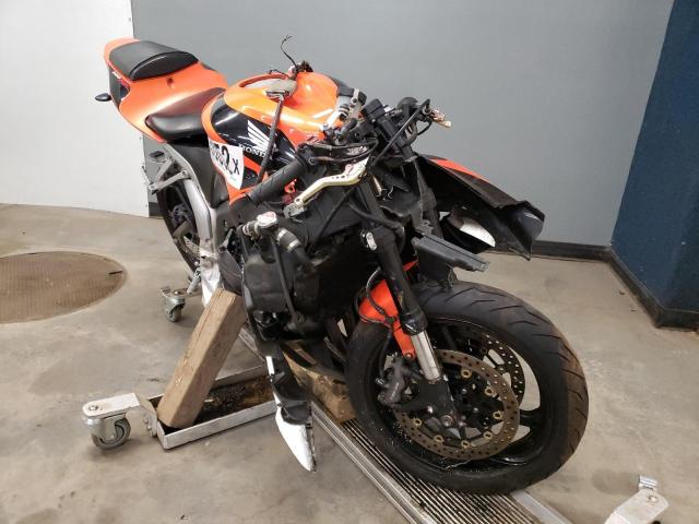 Salvage motorcycles for sale at East Granby, CT auction: 2008 Honda CBR600 RR