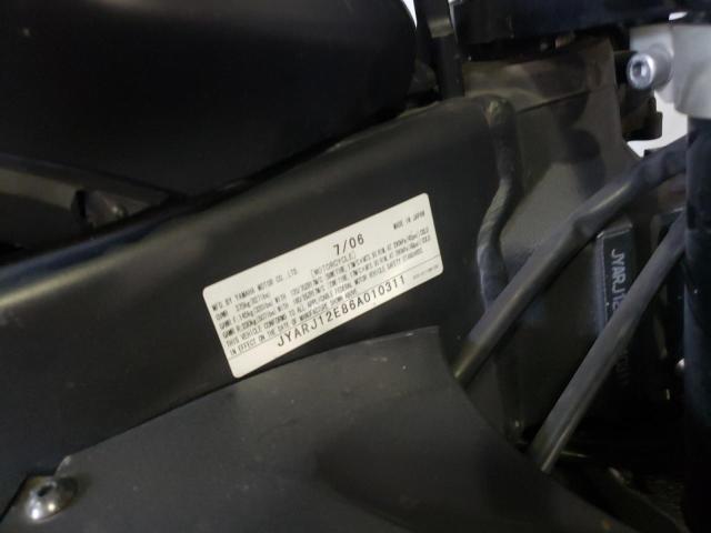 2006 YAMAHA YZFR6 L JYARJ12E86A010311