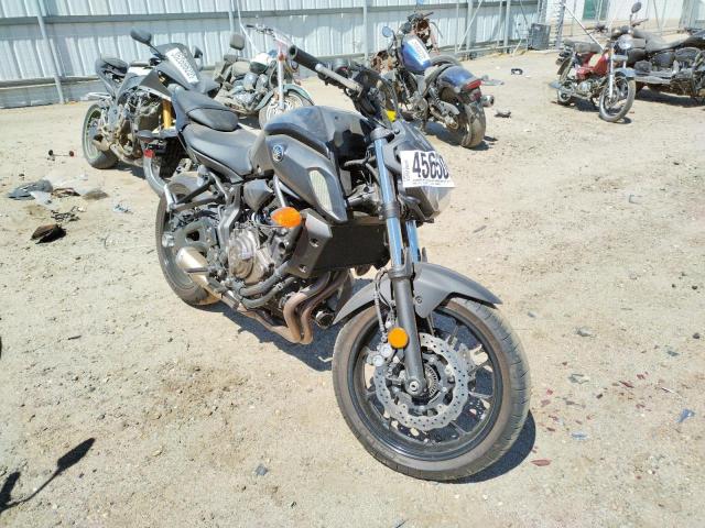 Salvage cars for sale from Copart Bakersfield, CA: 2020 Yamaha MT07 C