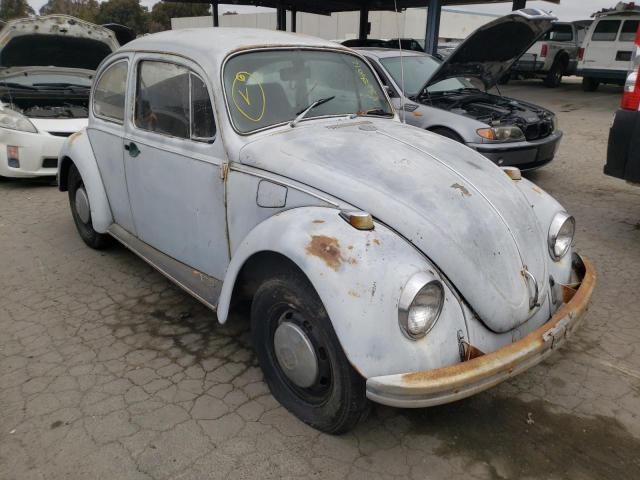 Volkswagen Beetle salvage cars for sale: 1969 Volkswagen Beetle