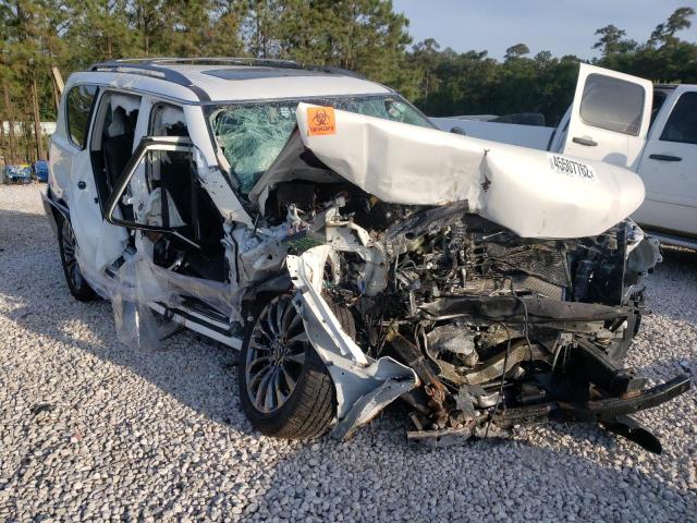 Buy Wrecked 2021 Nissan Armada in Houston TX Copart