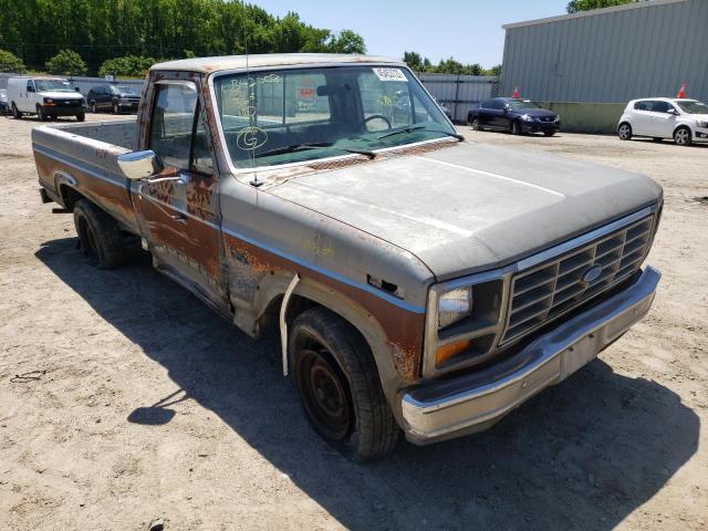 Salvage cars for sale from Copart Hampton, VA: 1986 Ford F150