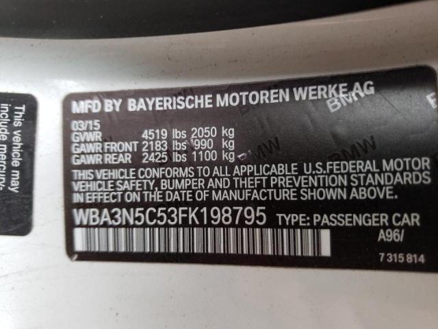 2015 BMW 428 XI WBA3N5C53FK198795
