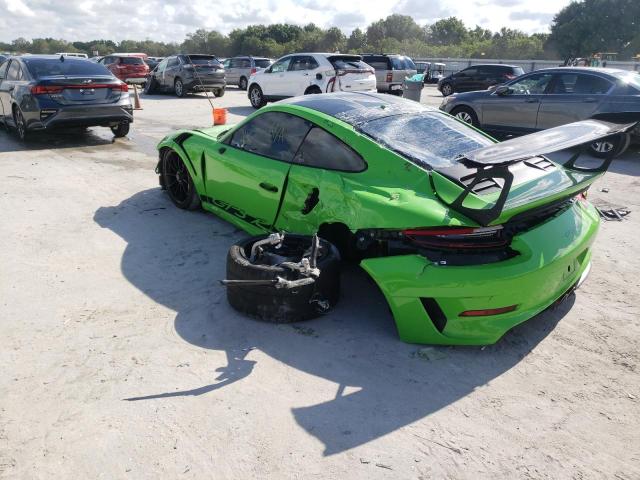 VIN WP0AF2A9XKS165430 2019 Porsche 911, Gt3 Rs no.3