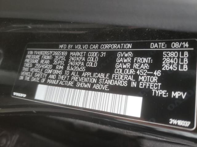 2015 VOLVO XC60 T6 R- YV4902RS7F2665169