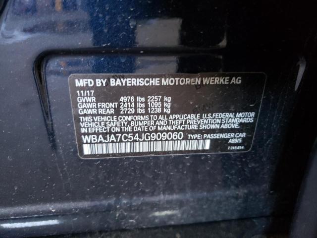 2018 BMW 530 XI WBAJA7C54JG909060