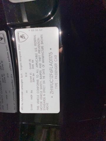 2015 LAMBORGHINI HURACAN ZHWUC1ZF6FLA01175