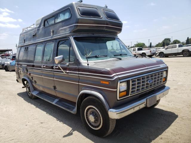Salvage cars for sale from Copart Los Angeles, CA: 1991 Ford Econoline