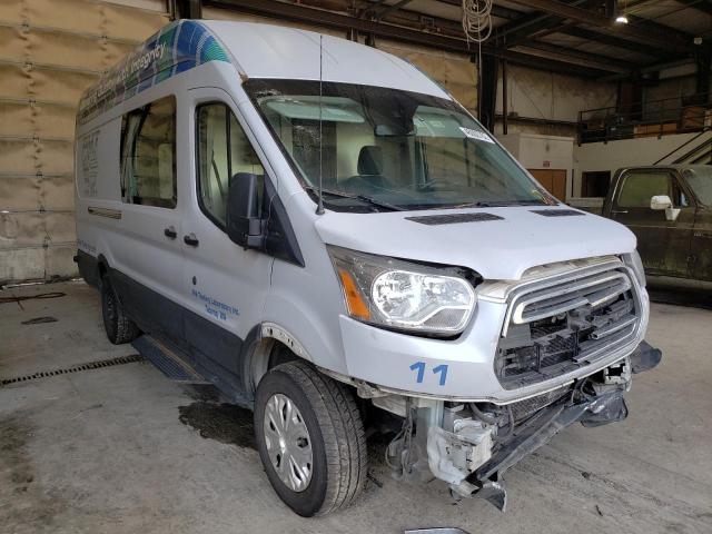 Salvage cars for sale from Copart Graham, WA: 2015 Ford Transit T