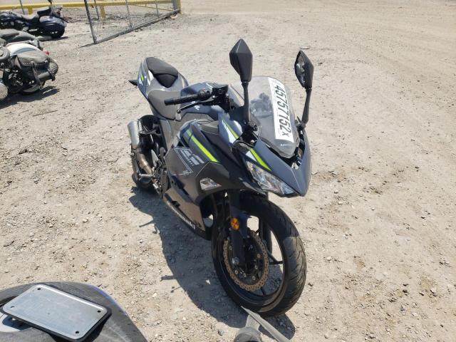 Salvage cars for sale from Copart Houston, TX: 2022 Kawasaki EX400