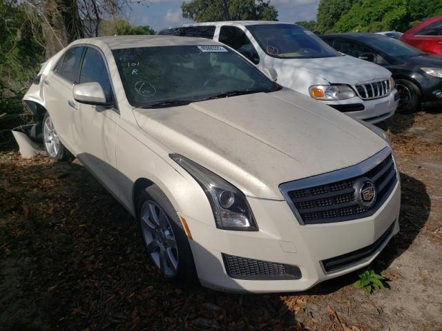 CADILLAC ATS 2013 WHITE Photo 1