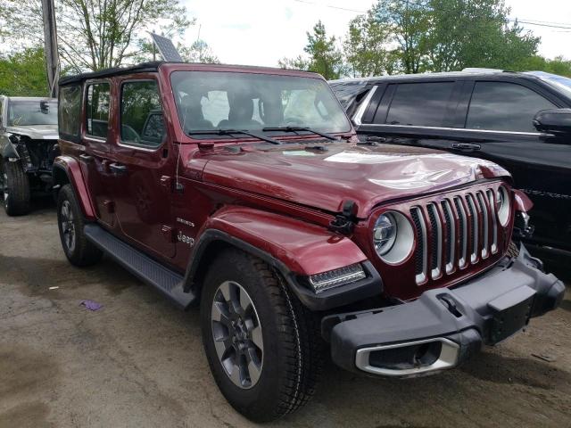 Salvage cars for sale from Copart Marlboro, NY: 2021 Jeep Wrangler U