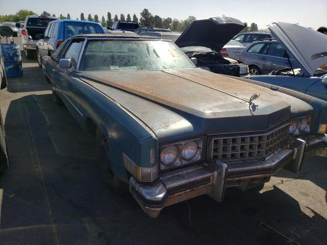 Salvage cars for sale at Vallejo, CA auction: 1973 Cadillac Eldorado