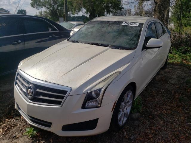 CADILLAC ATS 2013 WHITE Photo 2