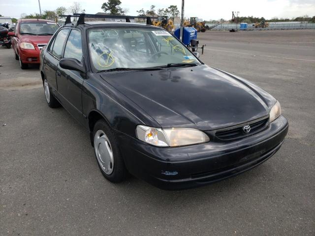 TOYOTA COROLLA VE 2000 black sedan 4d gas 2T1BR12E8YC364116 photo #1