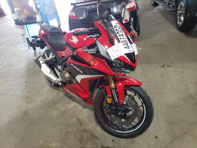 Salvage cars for sale from Copart Woodburn, OR: 2022 Honda CBR500 RA