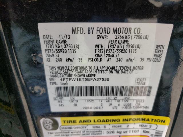 Фото: 1FTFW1ET5EFA37535 - 10