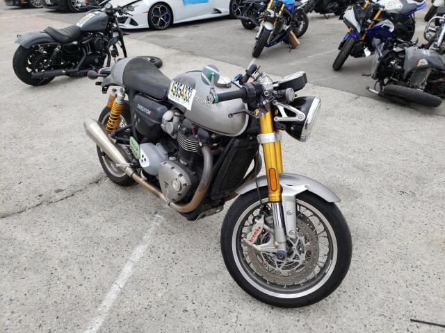 Salvage cars for sale from Copart Sun Valley, CA: 2016 Triumph Thruxton 1
