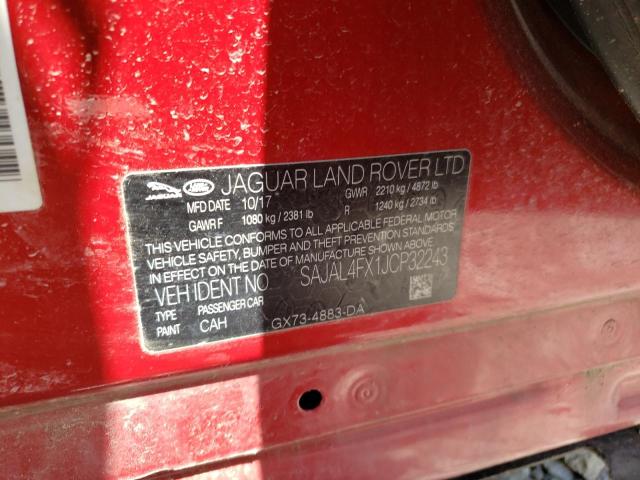 2018 JAGUAR XE R - SPO SAJAL4FX1JCP32243