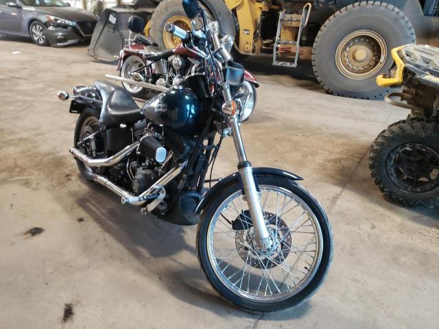 Salvage motorcycles for sale at Columbia Station, OH auction: 2001 Harley-Davidson Fxstb