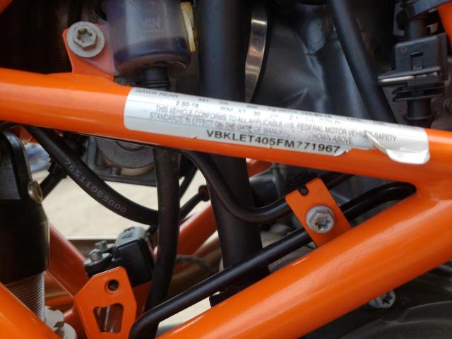 2015 KTM 690 ENDURO VBKLET405FM771967
