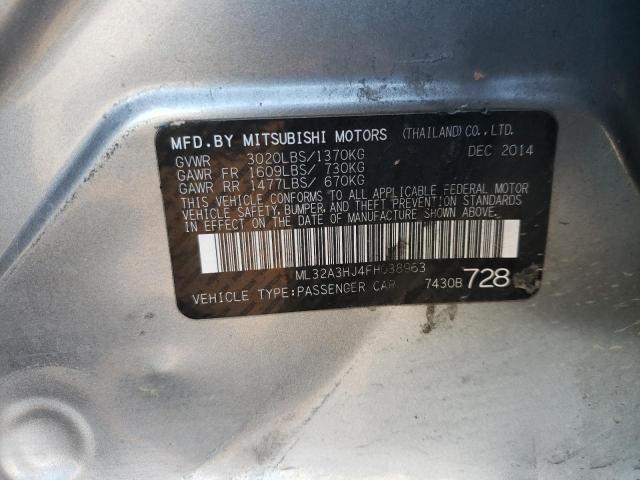 2015 MITSUBISHI MIRAGE DE ML32A3HJ4FH038963
