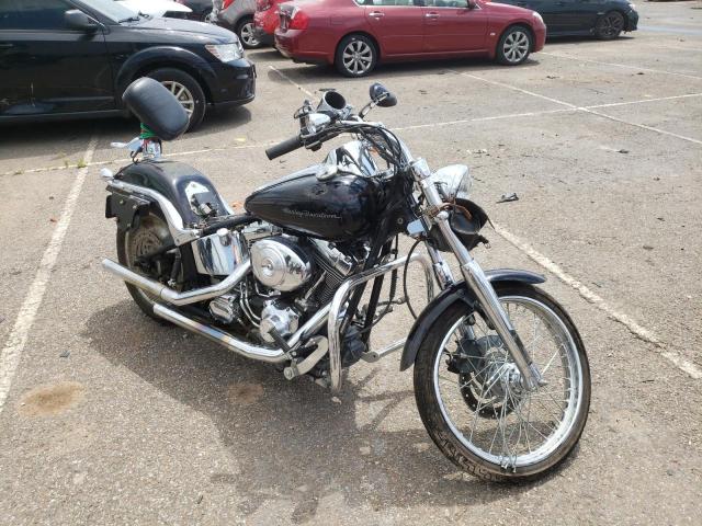 Salvage cars for sale from Copart Oklahoma City, OK: 2001 Harley-Davidson Fxstd