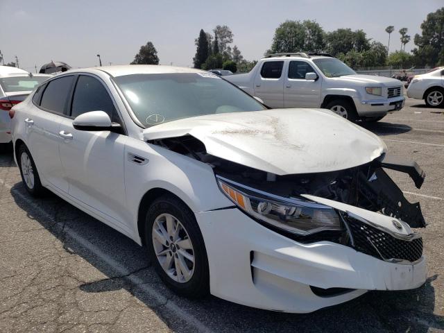 Salvage cars for sale from Copart Van Nuys, CA: 2018 KIA Optima LX