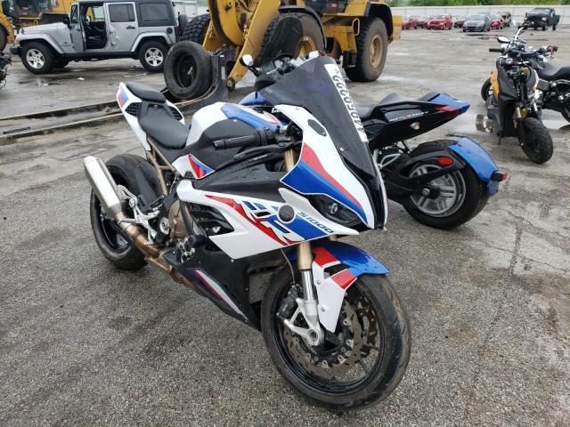 Salvage motorcycles for sale at Dyer, IN auction: 2021 BMW S 1000 RR