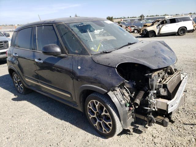 Salvage cars for sale from Copart Antelope, CA: 2014 Fiat 500L Trekk