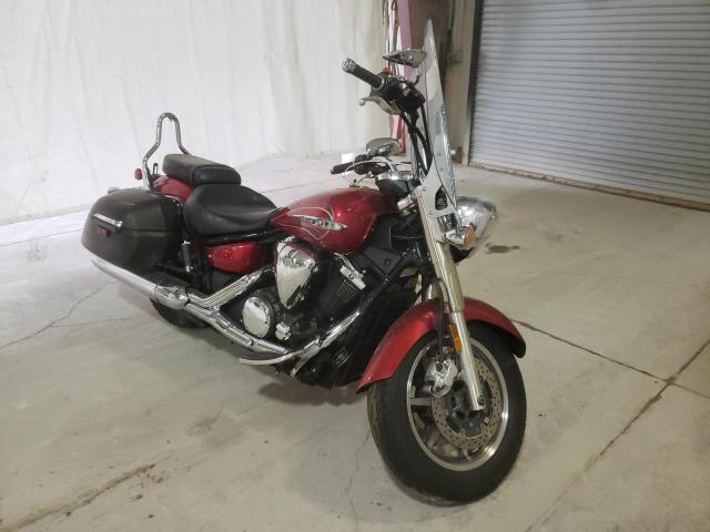 Salvage motorcycles for sale at Leroy, NY auction: 2011 Yamaha XVS1300 CT