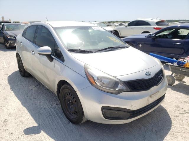 Salvage cars for sale from Copart New Braunfels, TX: 2015 KIA Rio LX