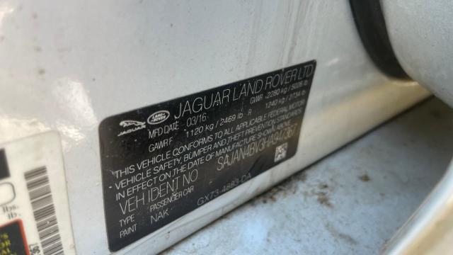 2017 JAGUAR XE FIRST E SAJAN4BV3HA947367