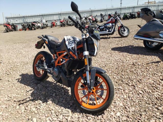 Salvage cars for sale from Copart Brighton, CO: 2016 KTM RC 390