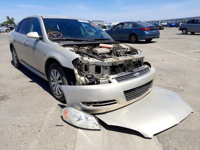 Salvage cars for sale from Copart Fresno, CA: 2010 Chevrolet Impala LS