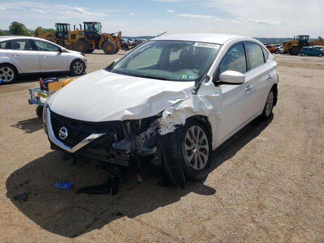 3N1AB7AP2KY317129 Nissan Sentra S 2019. Фото: 1