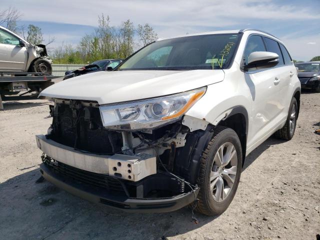 VIN 5TDJKRFH5ES043155 2014 Toyota Highlander, Xle no.2